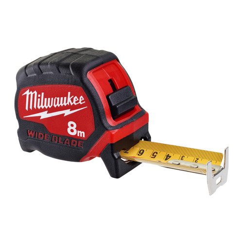 Miara zwijana taśma Premium Wide 8 m 6