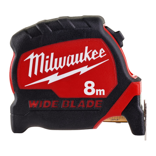 Miara zwijana taśma Premium Wide 8 m 12