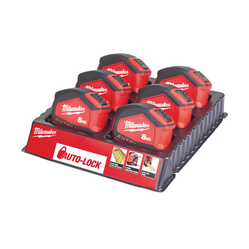 Taśma miernicza Autolock 8 m 12