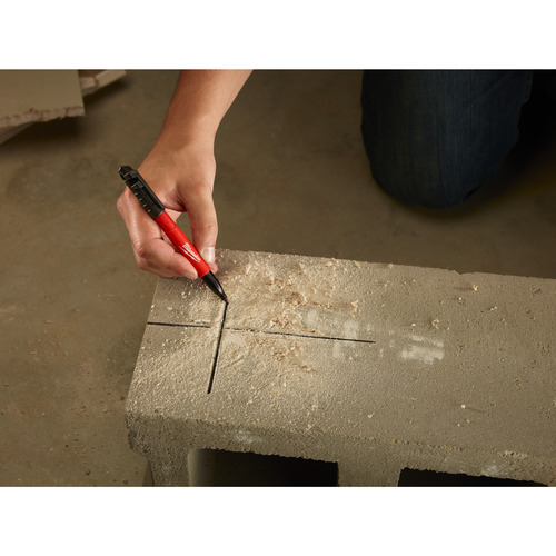 Markery budowlane czarne zestaw 4szt. INKZALL™ ze standardową końcówką* Milwaukee 4932480551 5