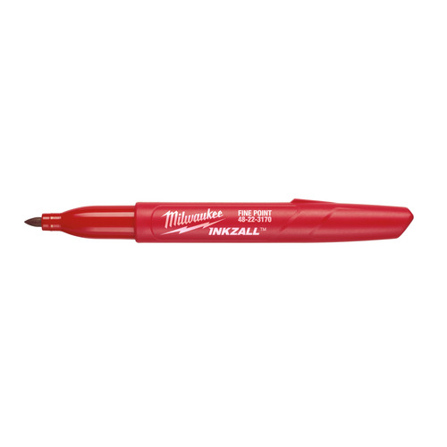 Marker CZERWONY INKZALL™ ze standardową końcówką Milwaukee 12