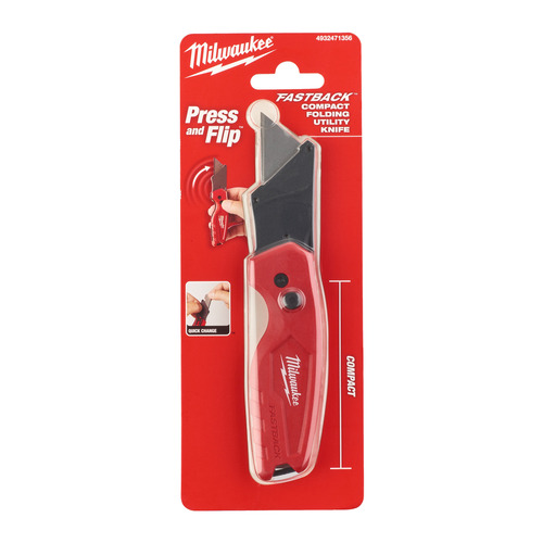 Kompaktowy nóż Fastback™ ostrze trapezowe Milwaukee 16