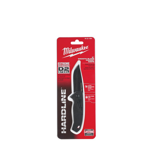 Nóż składany gładki HARDLINE™ 75 mm Milwaukee 22