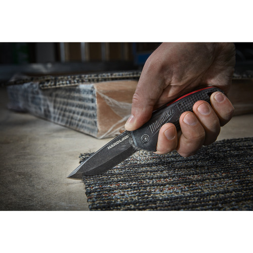 Nóż składany gładki HARDLINE™ 75 mm Milwaukee 24