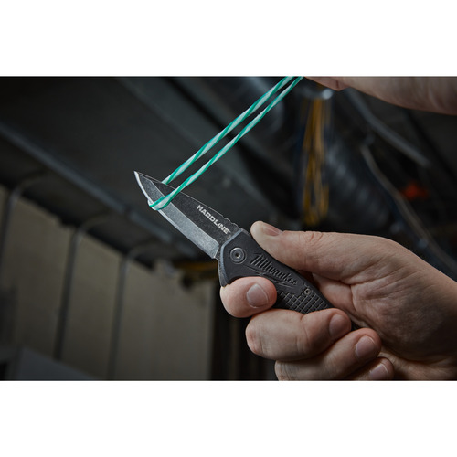 Nóż składany gładki HARDLINE™ 64 mm 2