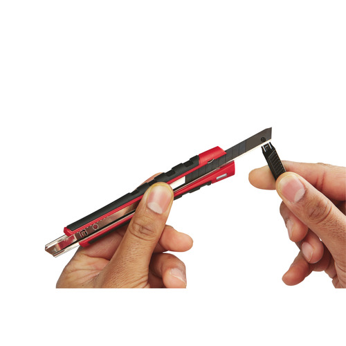 Nóż nożyk z łamanym ostrzem 9 mm Milwaukee 4