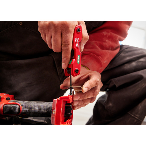 Zestaw składanych kluczy TORX 8 szt. (T9, T10, T15, T20, T25, T27, T30 & T40) 16