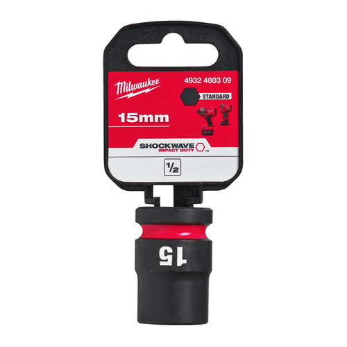 Nasadka udarowa krótka 15 mm 1/2" - 1pc 8