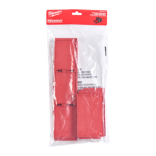 Przegródki do skrzyni PACKOUTi™ z 3 szufladami 14