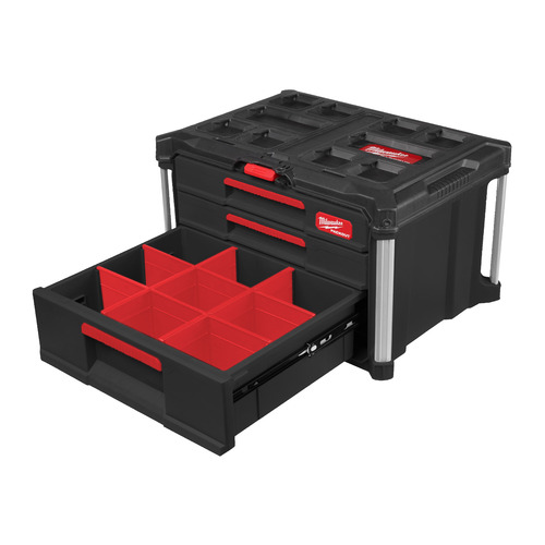 Skrzynia PACKOUT™ z szufladami 2+1 Milwaukee 4
