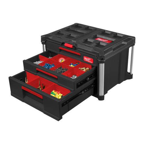 Skrzynia PACKOUT™ z szufladami 2+1 Milwaukee 6