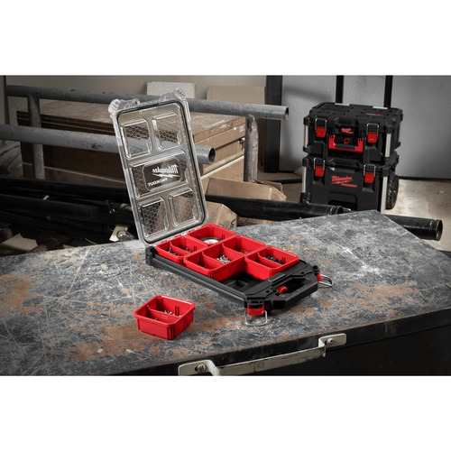 Organizer PACKOUT™ Slim - średni Milwaukee 4