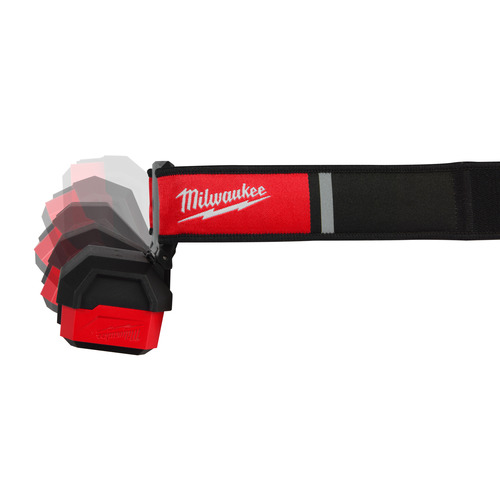 Akumulatorowa latarka-czołówka z USB 450 lumenów IR HL450 Milwaukee 24