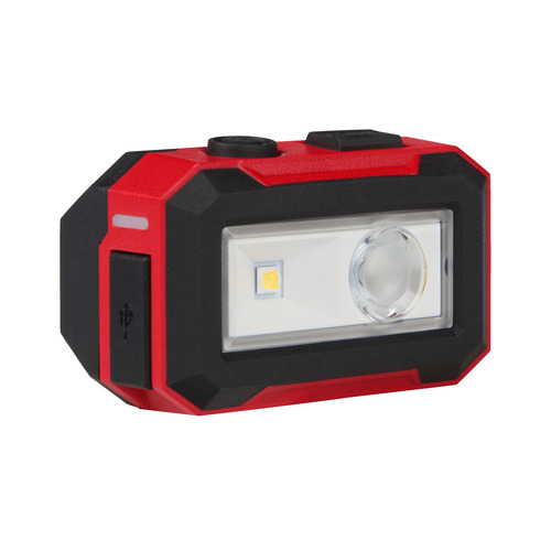 Akumulatorowa latarka-czołówka z USB 450 lumenów IR HL450 Milwaukee 61