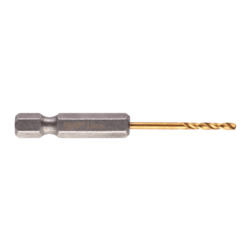 Wiertło  do metalu z prowadzeniem HSS-G TYTAN HEX 2 mm 4