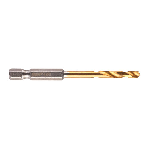 Wiertło  do metalu z prowadzeniem HSS-G TYTAN HEX 4.5 mm  1