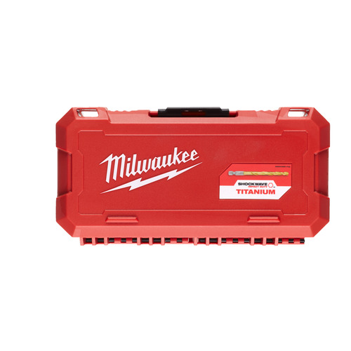 Zestaw Wierteł do metalu 2-10 mm HSS-G Tin RED HEX 19 szt. 4