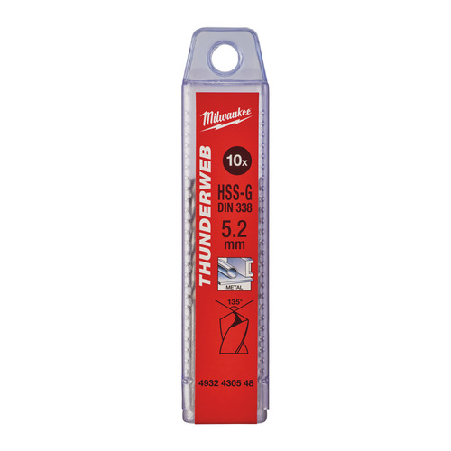 Wiertło do metalu Thunderweb HSS-G 5.2 x 86 4