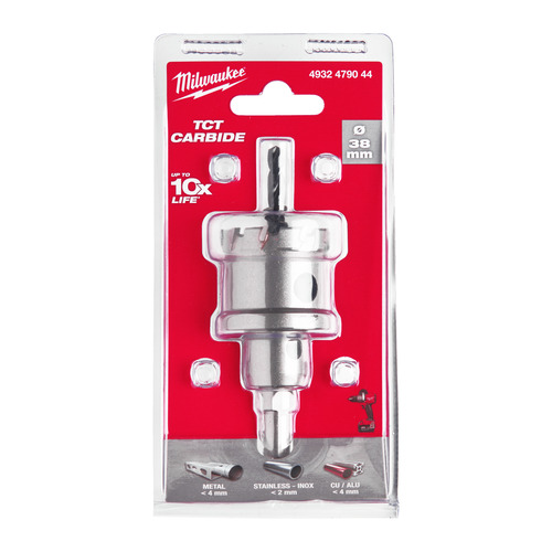 Otwornica z zębami z węglika spiekanego TCT 38 mm 7