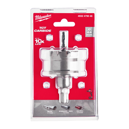 Otwornica z zębami z węglika spiekanego TCT 44 mm 2