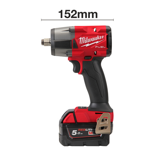 M18 FUEL™ Klucz udarowy 1/2˝ o średnim momencie obrotowym z pierścieniem zabezpieczającym M18 FMTIW2F12 3