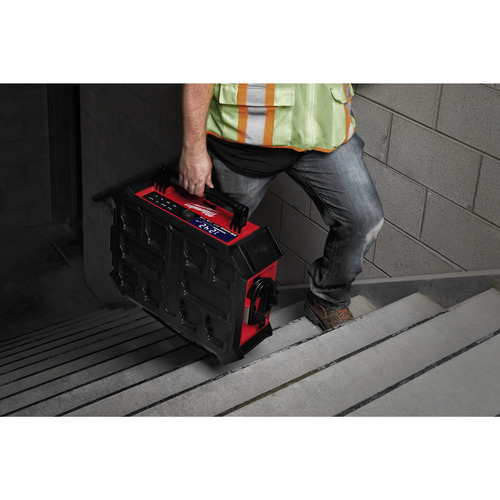 M18™ PACKOUT™ radio ładowarka M18 PRCDAB+ 8