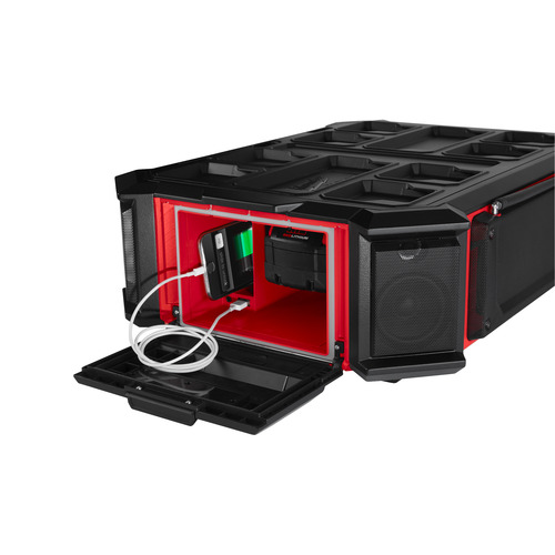M18™ PACKOUT™ radio ładowarka M18 PRCDAB+ 5