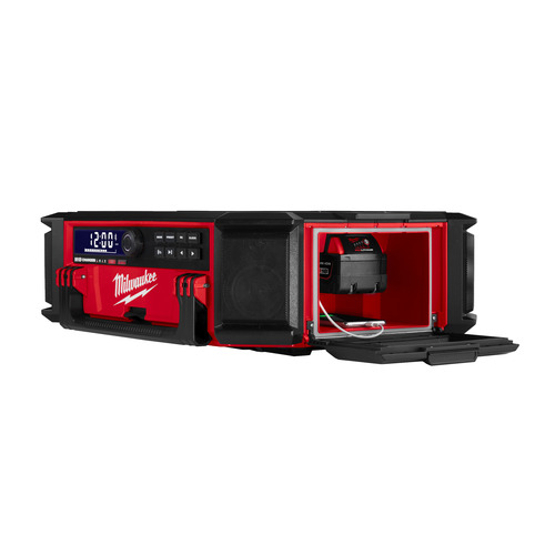 M18™ PACKOUT™ radio ładowarka M18 PRCDAB+ 4
