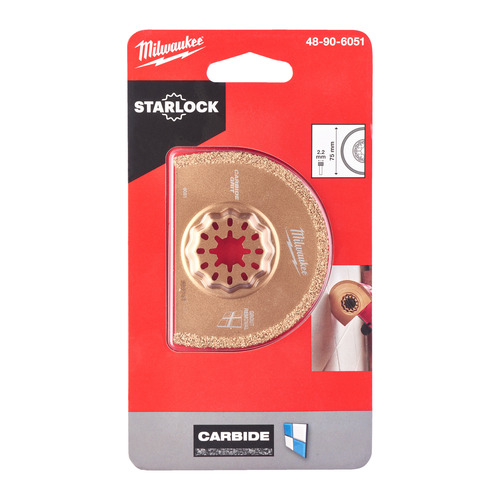Brzeszczot do multitoola do usuwania fug i tarniki 75x2,2mm 6