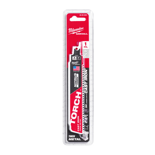 Brzeszczot do Metalu TORCH™ NITRUS CARBIDE ™ z węglikiem  TCT  150 x 8 - 1szt. 13