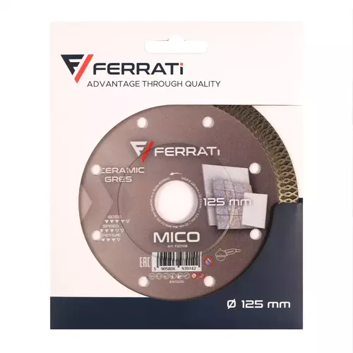 Tarcza diamentowa tnąca 125mm MICO 3