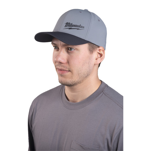 Czapka z daszkiem premium -szara S/M 7