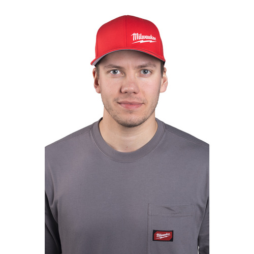 Czapka z daszkiem - czerwona L/XL 6
