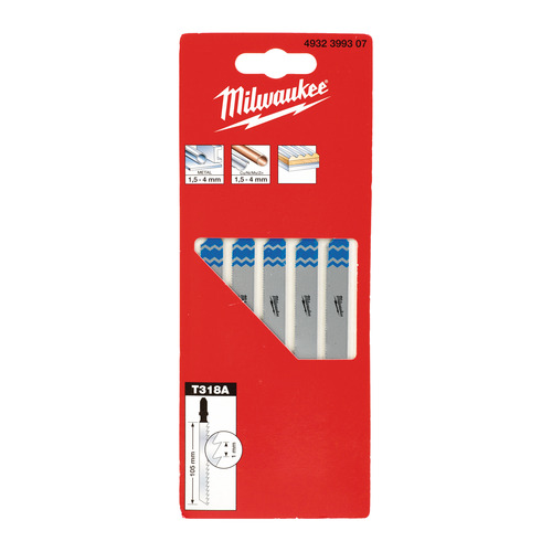 Brzeszczot do wyrzynarki bimetal do metalu 105mm Milwaukee 5
