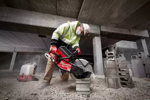 Przecinarka akumulatorowa Milwaukee MXF COS350-602 MX Fuel, cięcie 125 mm (+ 2x akumulator 6 Ah + ładowarka+ wózek) 16