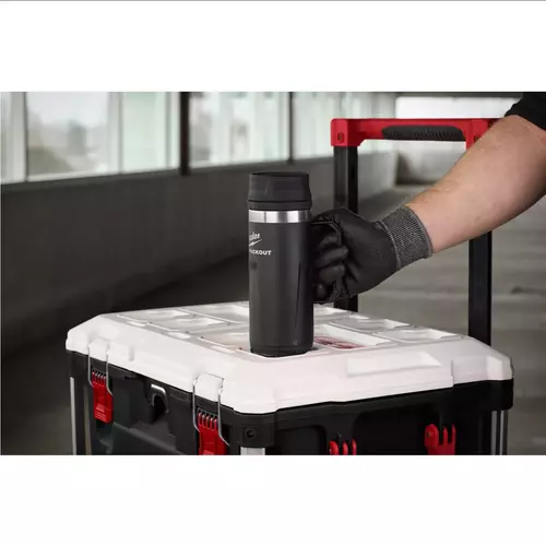 Kubek termiczny Packout™ 532 ml z pokrywką i uchwytem czarny Milwaukee 2