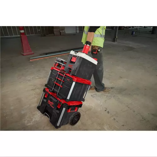 Butelka termiczna PACKOUT™ 355 ml z pokrywką - czerwona Milwaukee 4