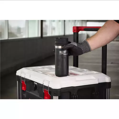 Butelka termiczna PACKOUT™ 532 ml z pokrywką - czarna Milwaukee 2