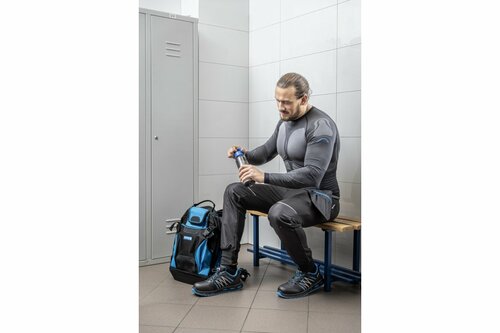 SPODNIE ROBOCZE DRESOWE CZARNE Z ODPINANYMI KIESZENIAMI HOGERT TREBEL HT5K902-L (52) 4