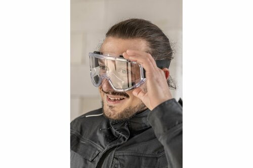Hogert HT5K025 – gogle ochronne MESSEKEN przezroczyste 2