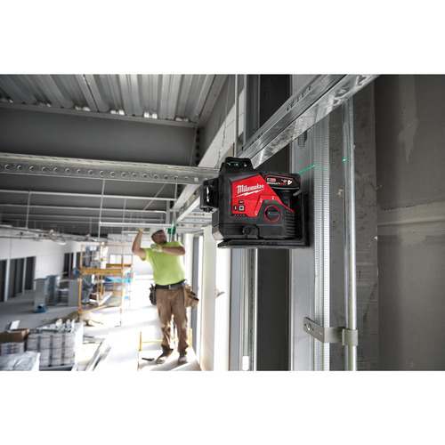 M12™ Laser zielony 3-płaszczyznowy 360° M12 3PLKIT-401P Milwaukee 2