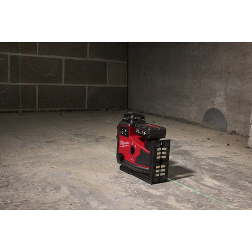 Zielony laser automatyczny 360° 3 płaszczyzny M12 A3PLO-401C Milwaukee 3