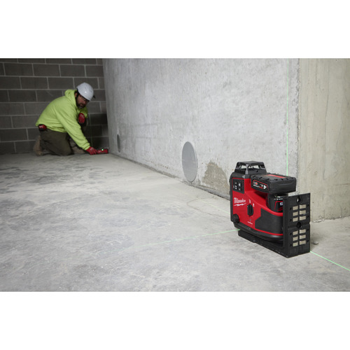 Zielony laser automatyczny 360° 3 płaszczyzny M12 A3PLO-401C Milwaukee 6
