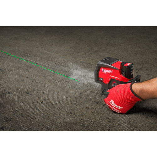 M12™ Laser zielony krzyżowy liniowo-punktowy M12 CLLP-0C Milwaukee 4