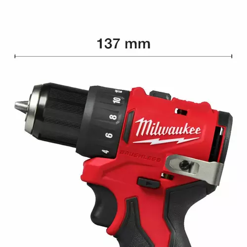 M12 BLDDRC-202C M12 Kompaktowa bezszczotkowa wiertarko-wkrętarka Milwaukee 3