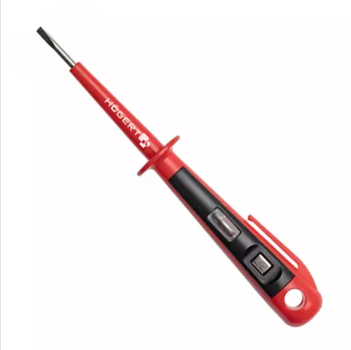 Próbnik napięcia Hogert HT1S981 – napięcie 100–500 V, długość 150 mm 2