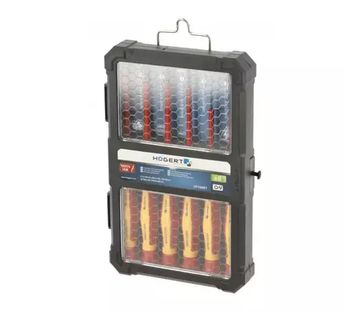 Wkrętaki precyzyjne 6 szt., izolowane 1000 V Hogert HT1S987 2