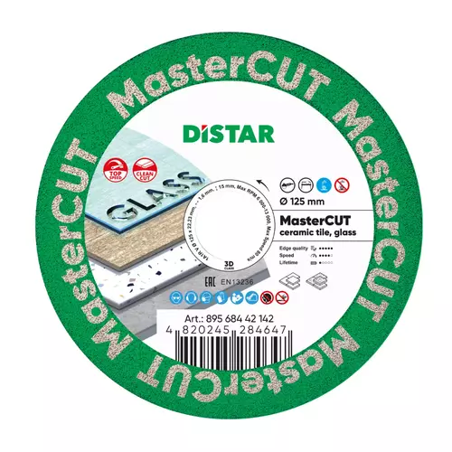 Distar MasterCut 125 mm – tarcza diamentowa do gresu i ceramiki 2