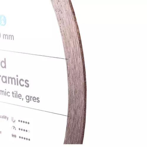 Distar Hard Ceramics 250 mm – tarcza diamentowa do gresu i ceramiki 3