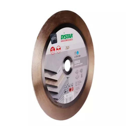 Distar 1A1R EDGE 230 mm – tarcza diamentowa do cięcia pod kątem 45° 5